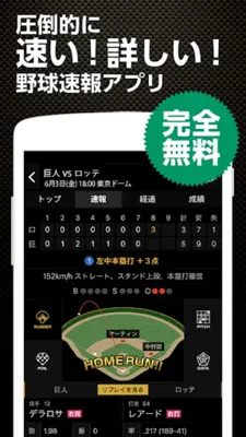 野球速報 android App screenshot 5